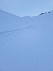 de nouvelles chutes et notre hiver qui est bien là