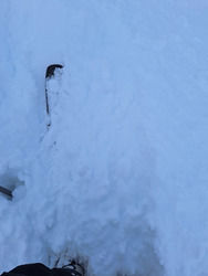 de nouvelles chutes et notre hiver qui est bien là