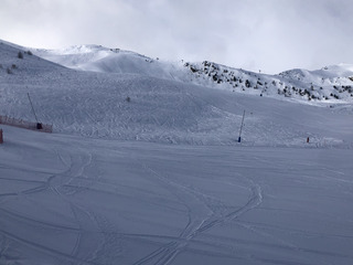Arrivée de la neige…