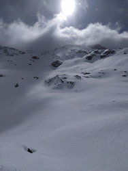 entre le brouillard 