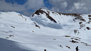 Belles conditions de météo et neige agréable 