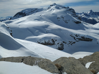 Mont blanc, meringues et gros sel