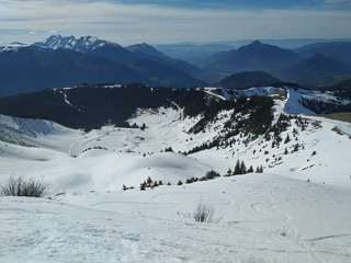 Mont blanc, meringues et gros sel