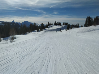 Mont blanc, meringues et gros sel