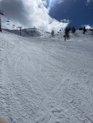 Neige de printemps est arrivée