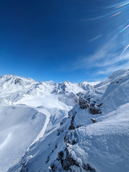 Méribel et Val Thorens, sous le soleil