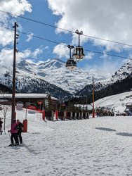 Méribel et Val Thorens, sous le soleil