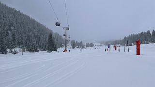 Coup de peinture sur les pentes