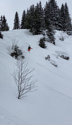 Nuages, vent, pow, soleil, on a tout eu 