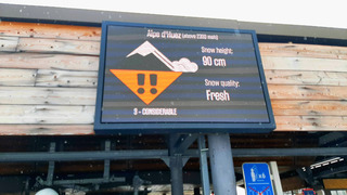 La merveilleuse pow pow est sur le glacier 😍👍❄❄❄