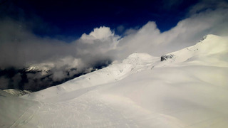 La merveilleuse pow pow est sur le glacier 😍👍❄❄❄