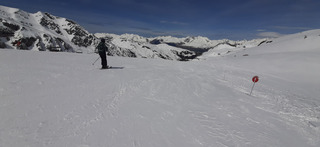 La Plagne : fun avant le foehn