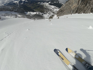 Belle poudreuse a La Clusaz
