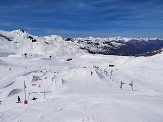 snowpark check des 3 vallées