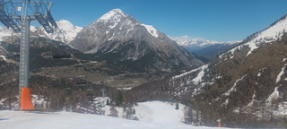 Vent glacial, grand beau et désert 