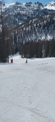 Neige de printemps correcte en visant bien