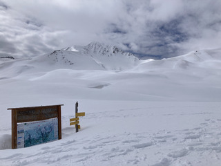 Dernière sortie ski de rando surprenante