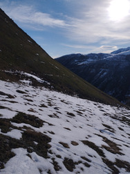 Glacier de Celliers : on va pas ranger les skis tout de suite. 