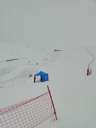 Bouché mais sympa l'hiver fin avril