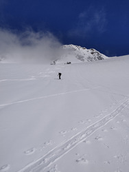 Glacier de Chavière : la dernière !