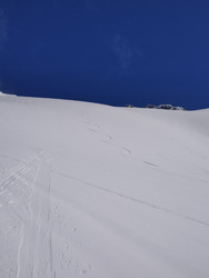 Glacier de Chavière : la dernière !