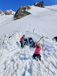 Refuge Robert Blanc : ouverture en cours