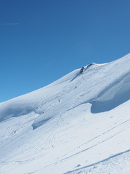 Mont blanc du tacul et vallée blanche en excellentes conditions