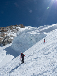 Mont blanc du tacul et vallée blanche en excellentes conditions