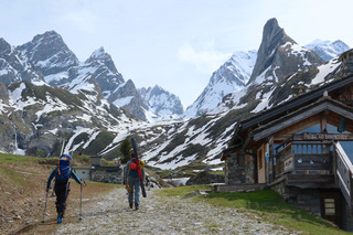 Team building en Vanoise, J1 : Col de la Glière 3162m