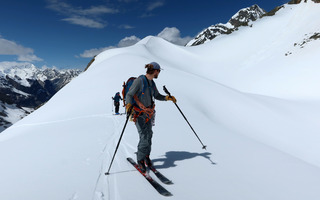 Team building en Vanoise, J1 : Col de la Glière 3162m