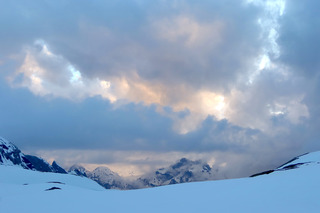 Team building en Vanoise, J1 : Col de la Glière 3162m