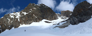 Team building en Vanoise, J1 : Col de la Glière 3162m