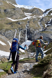 Team building en Vanoise, J1 : Col de la Glière 3162m