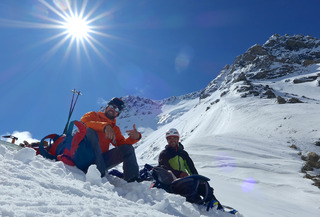Team building en Vanoise, J2 : La Grande Casse (3855m) et sa face Nord