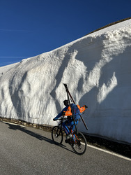 Vélo-ski-vélo à la Bonette