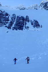 Skier un 1er juin-vier à l’aiguille de Peclet