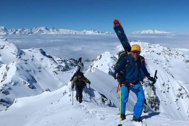 Skier un 1er juin-vier à l’aiguille de Peclet