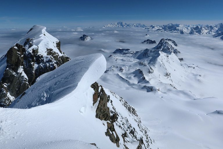 Skier un 1er juin-vier à l’aiguille de Peclet