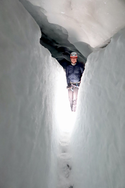 Skier un 1er juin-vier à l’aiguille de Peclet