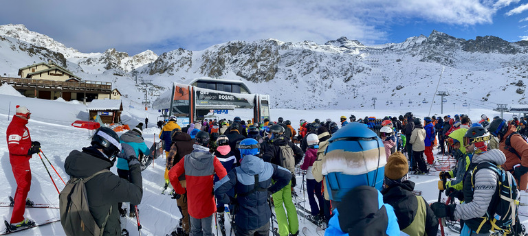 Grande Première effervescente malgré le peu de neige !