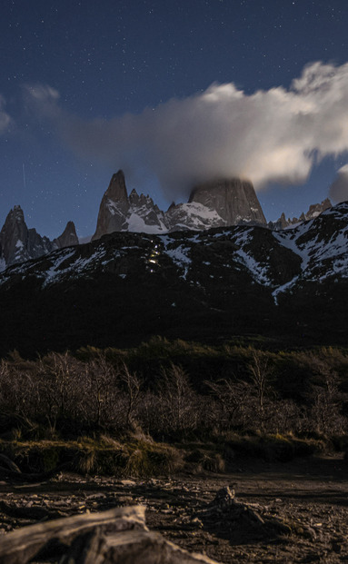 Levé de Soleil face au Fitz Roy 