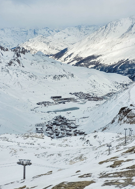 Une première de saison à Tignes