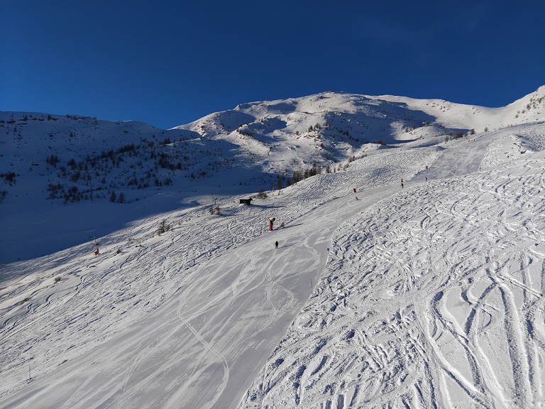 Beau temps,  bonne neige, et bonne humeur 