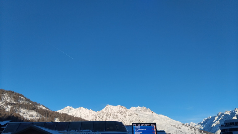 Beau temps,  bonne neige, et bonne humeur 