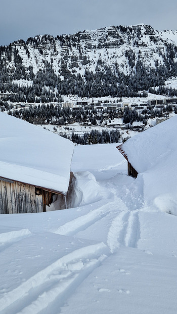 Flaine... après la bataille... MAIS Combe de Gers