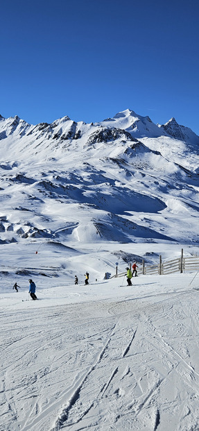 Très belle journée ensoleillé pour les tests