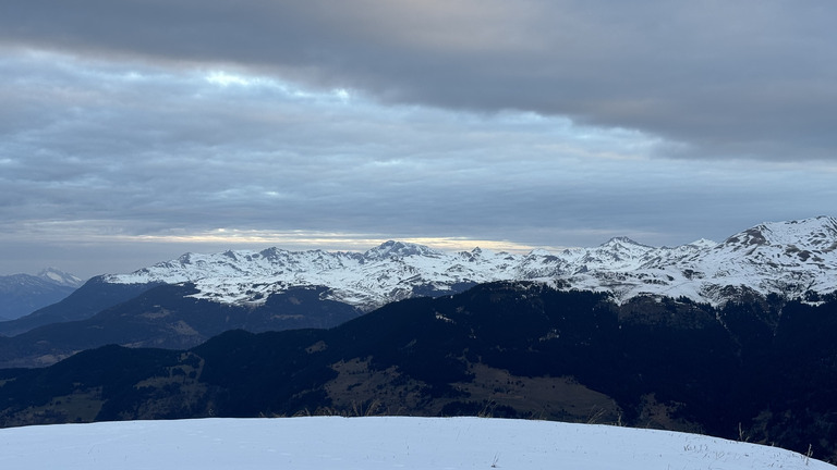 Bien bâché ce matin 