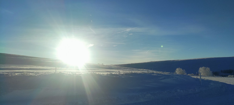 Dans les Vosges(la Bresse)c était des stères de neige😂