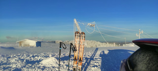 Dans les Vosges(la Bresse)c &eacute;tait des st&egrave;res de neige😂