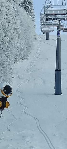 Dans les Vosges(la Bresse)c était des stères de neige😂